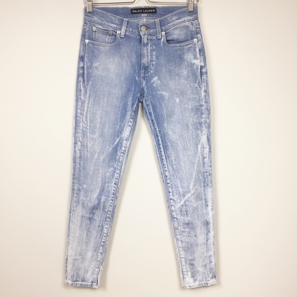 Ralph Lauren Denim - Ralph Lauren skinny acid washed jeans Sz 27